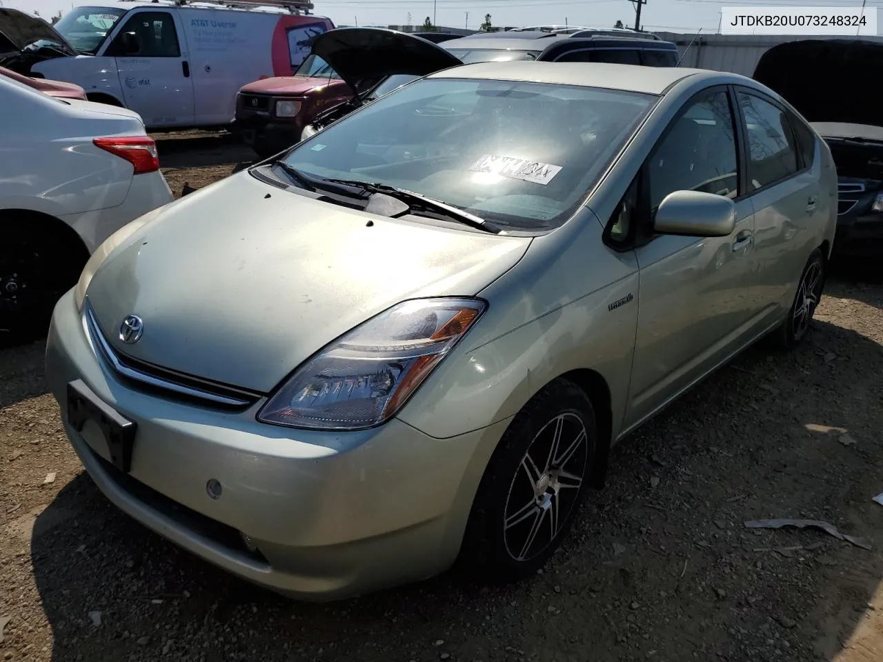 2007 Toyota Prius VIN: JTDKB20U073248324 Lot: 64914164