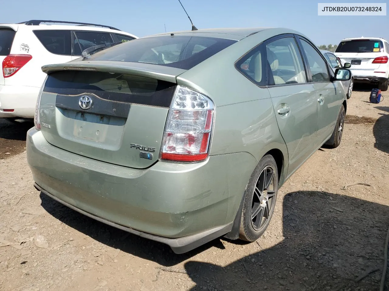 2007 Toyota Prius VIN: JTDKB20U073248324 Lot: 64914164