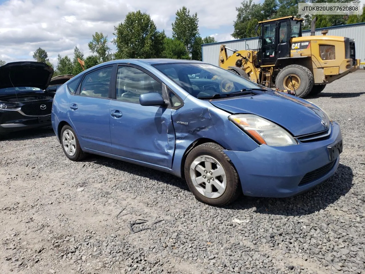 2007 Toyota Prius VIN: JTDKB20U877620808 Lot: 65460114