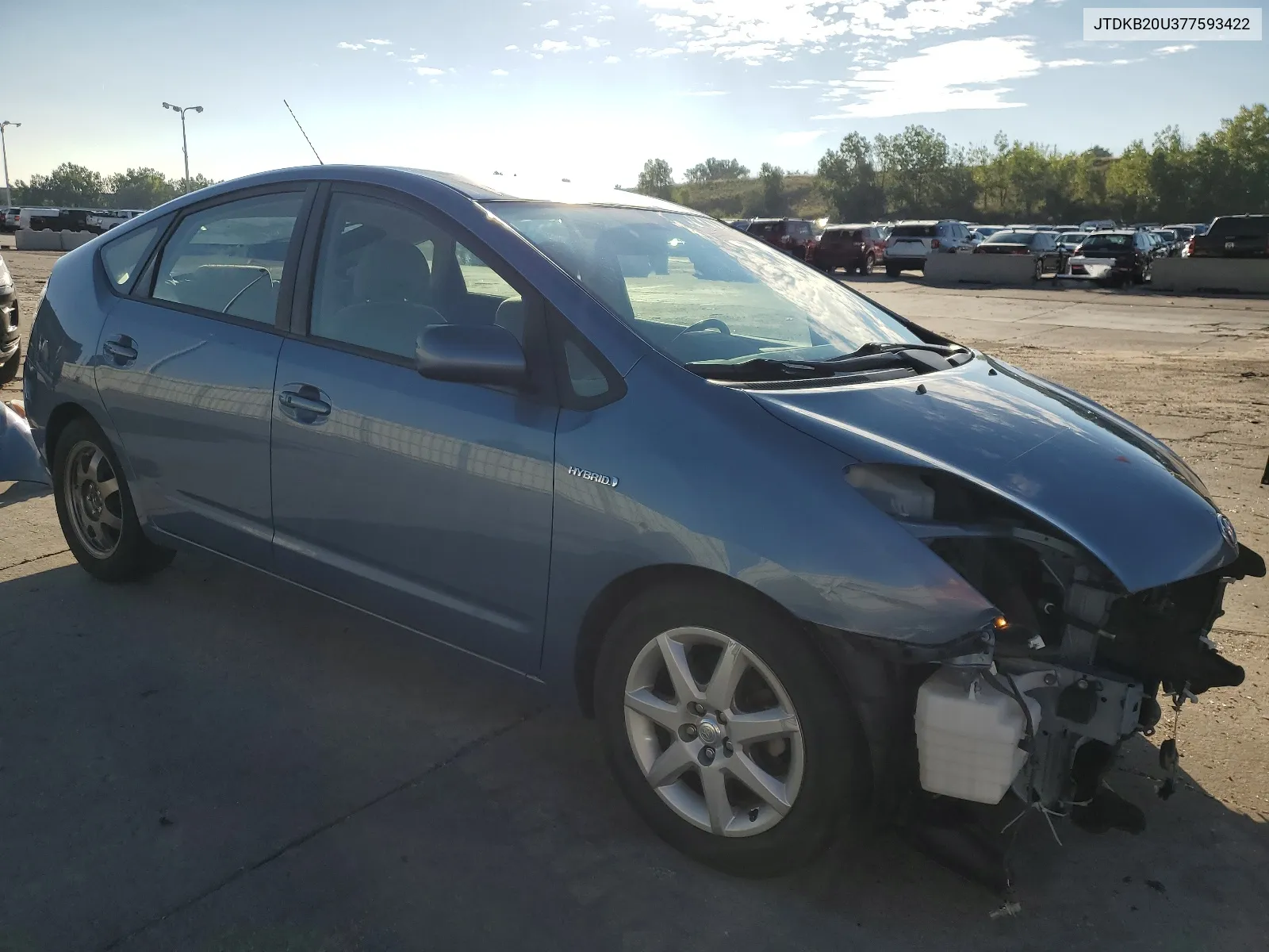 JTDKB20U377593422 2007 Toyota Prius