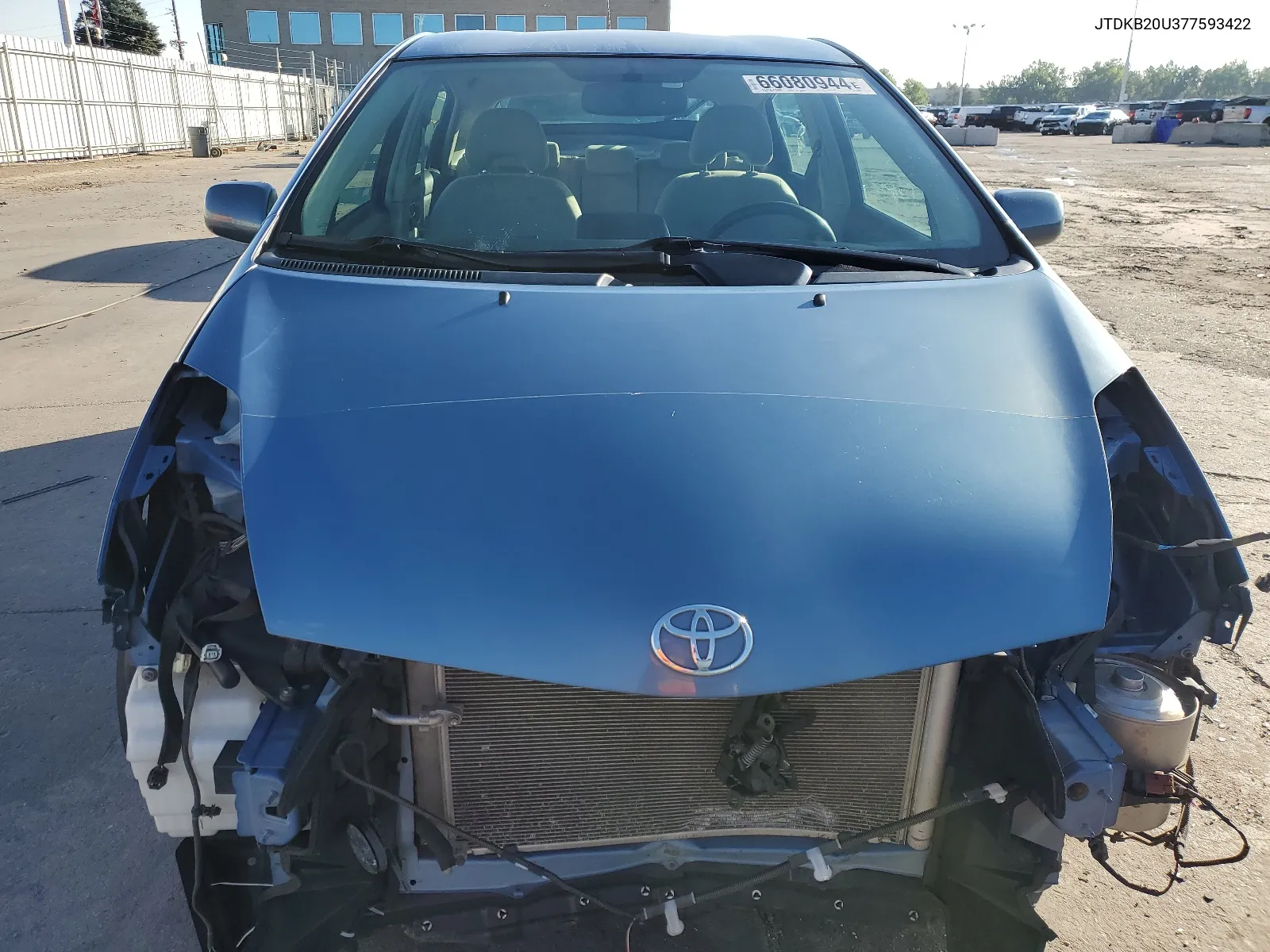 JTDKB20U377593422 2007 Toyota Prius