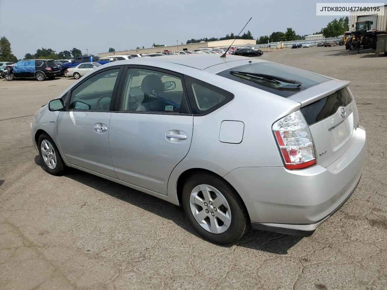 2007 Toyota Prius VIN: JTDKB20U477680195 Lot: 66590544