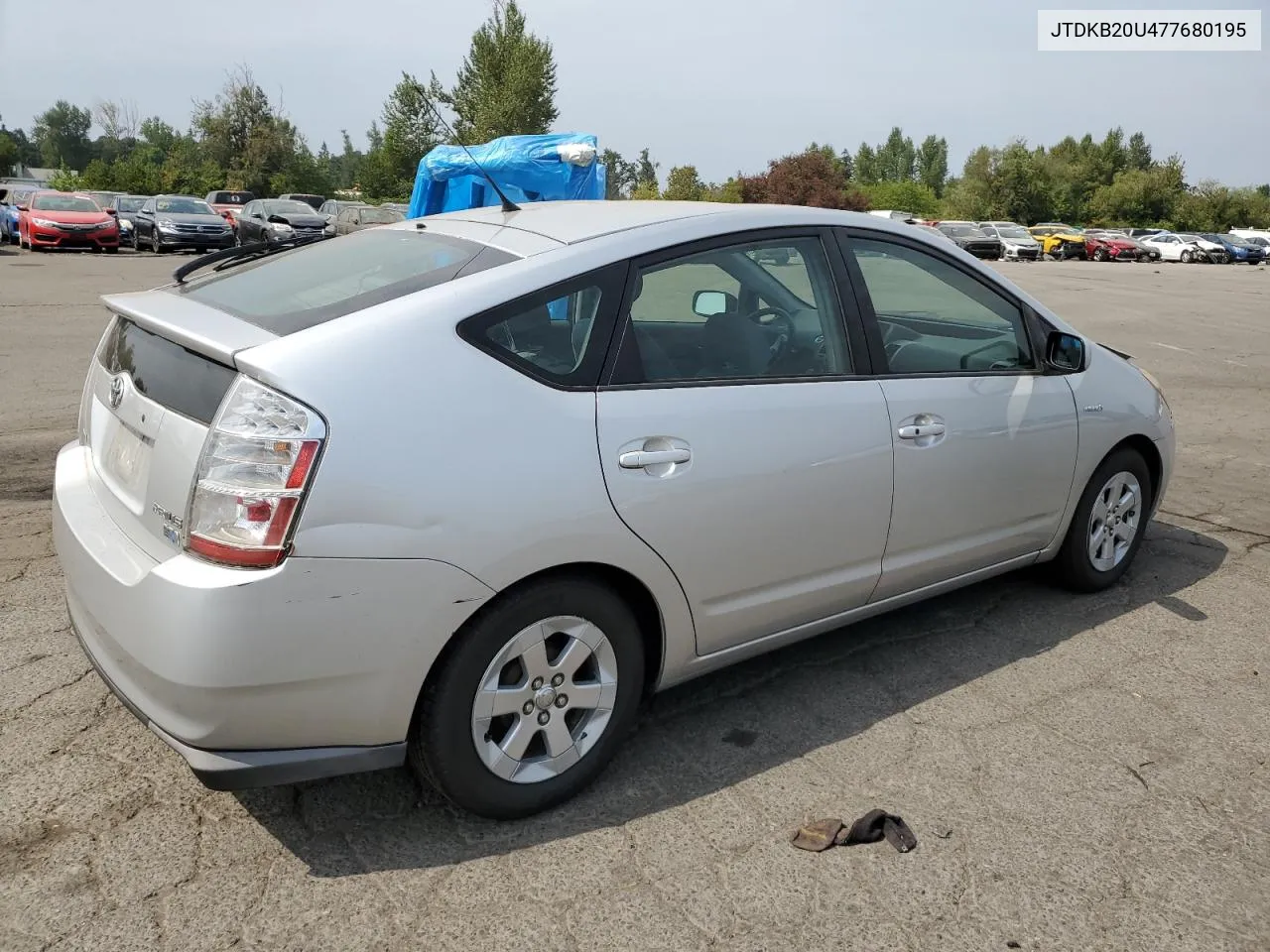 2007 Toyota Prius VIN: JTDKB20U477680195 Lot: 66590544