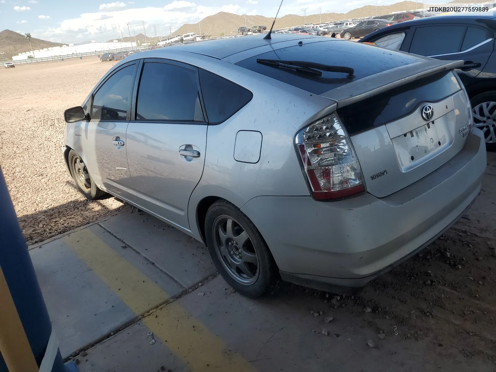 2007 Toyota Prius VIN: JTDKB20U277559889 Lot: 66937344