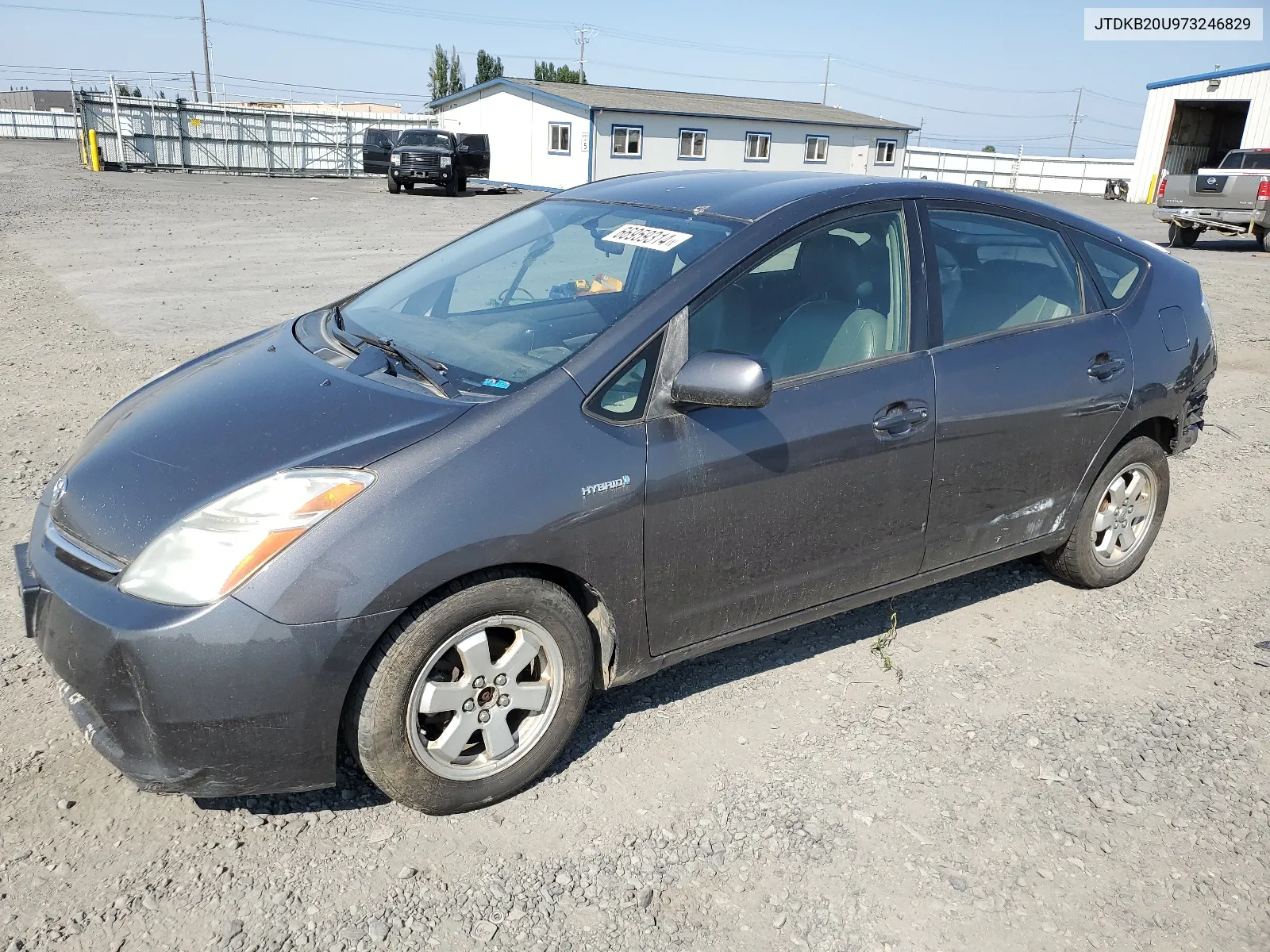 2007 Toyota Prius VIN: JTDKB20U973246829 Lot: 66959314