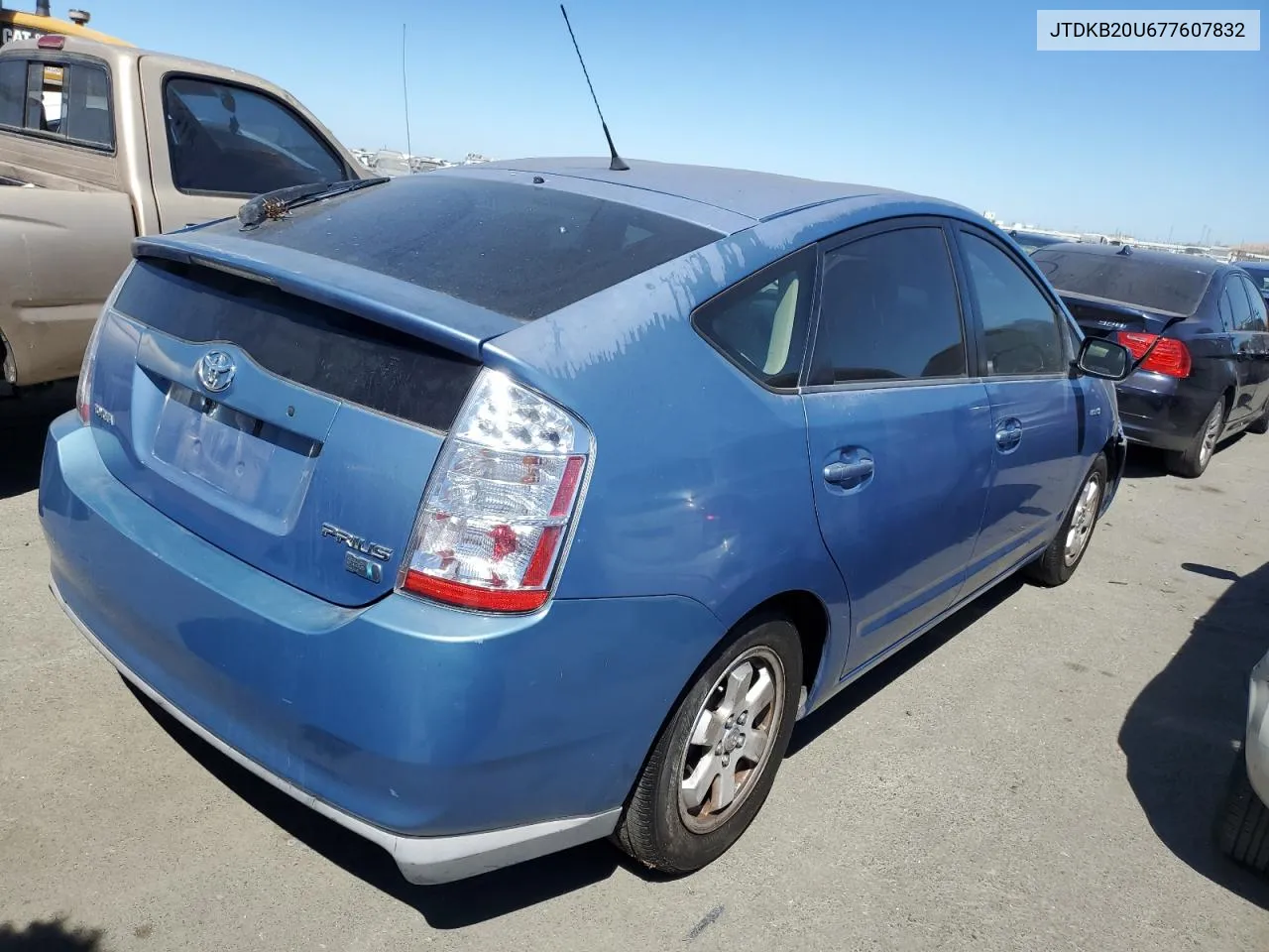 2007 Toyota Prius VIN: JTDKB20U677607832 Lot: 67520004