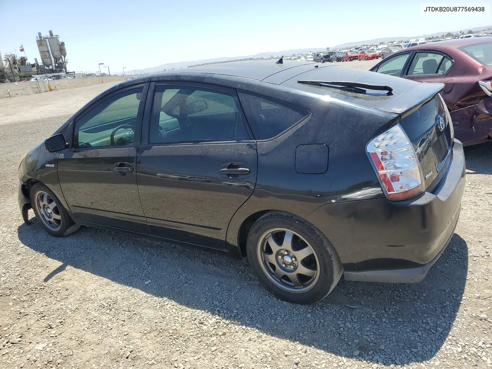 2007 Toyota Prius VIN: JTDKB20U877569438 Lot: 67525544