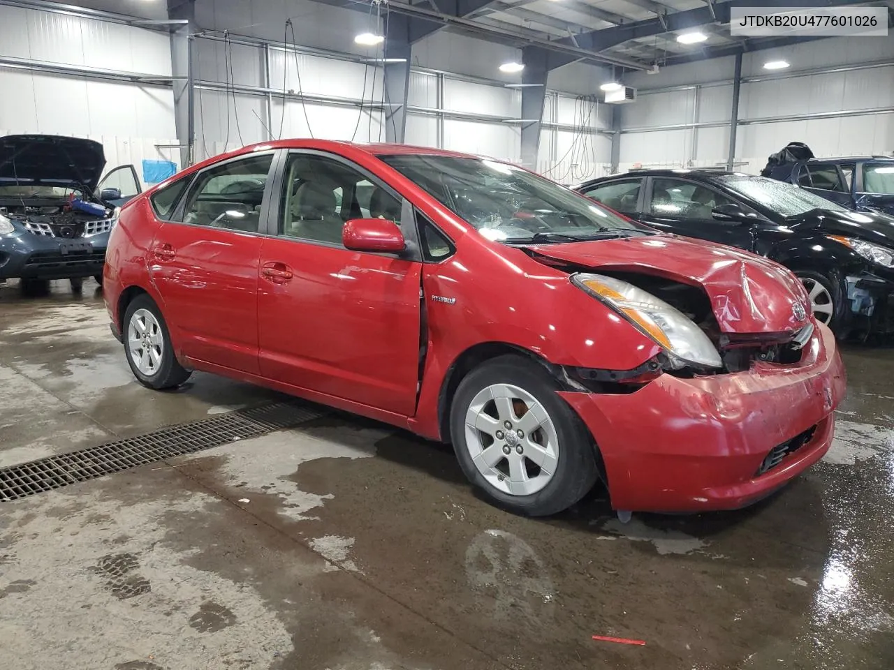 2007 Toyota Prius VIN: JTDKB20U477601026 Lot: 67604074