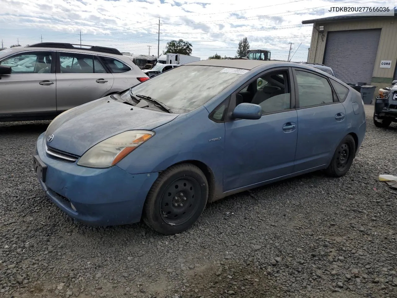 2007 Toyota Prius VIN: JTDKB20U277666036 Lot: 67719984