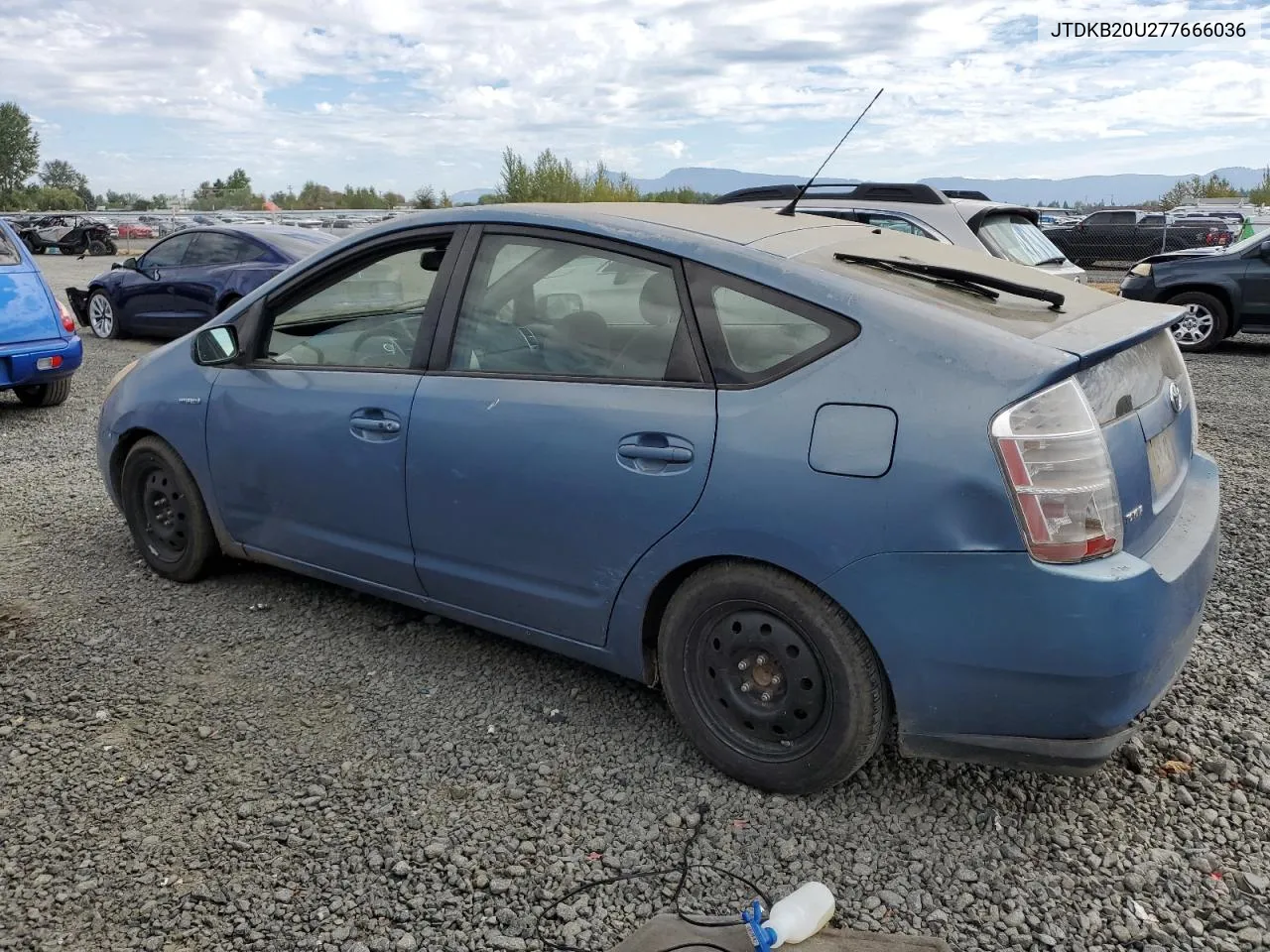 2007 Toyota Prius VIN: JTDKB20U277666036 Lot: 67719984