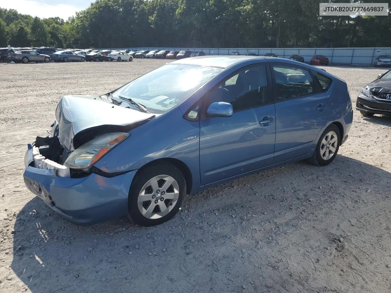 2007 Toyota Prius VIN: JTDKB20U777669837 Lot: 68047414