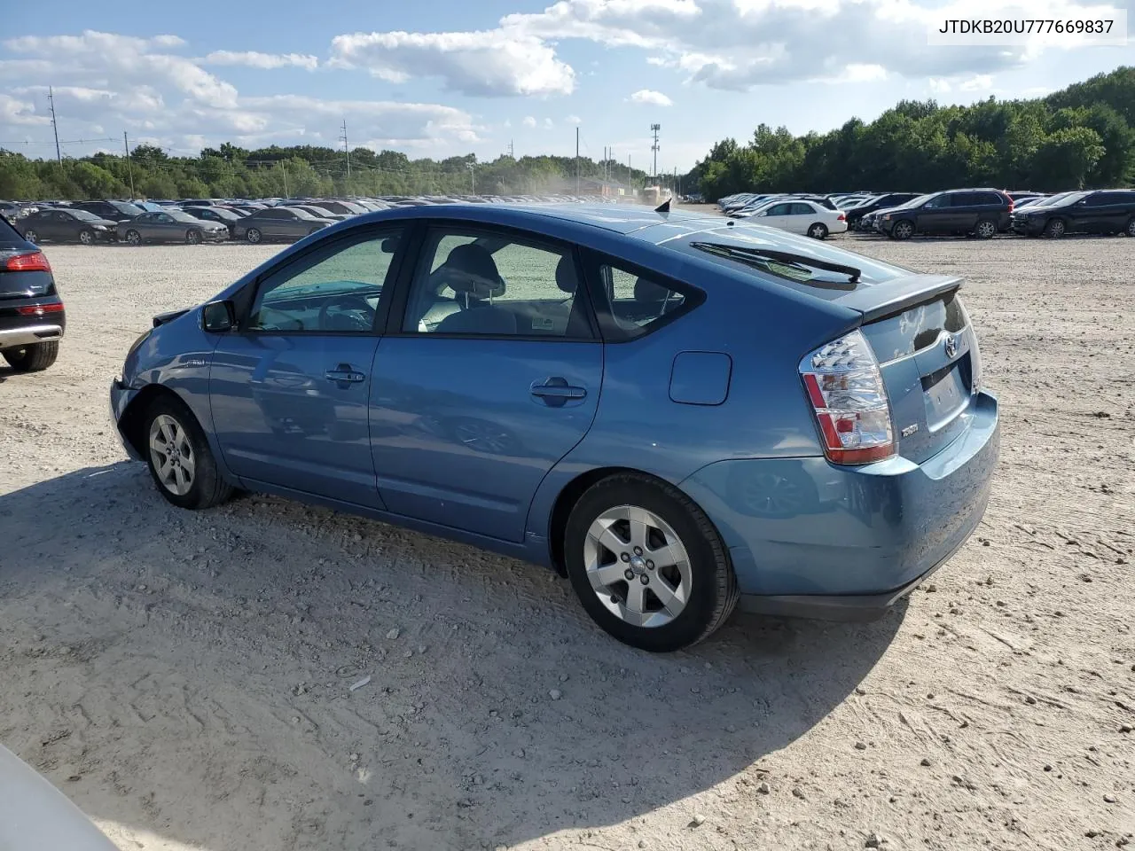 2007 Toyota Prius VIN: JTDKB20U777669837 Lot: 68047414