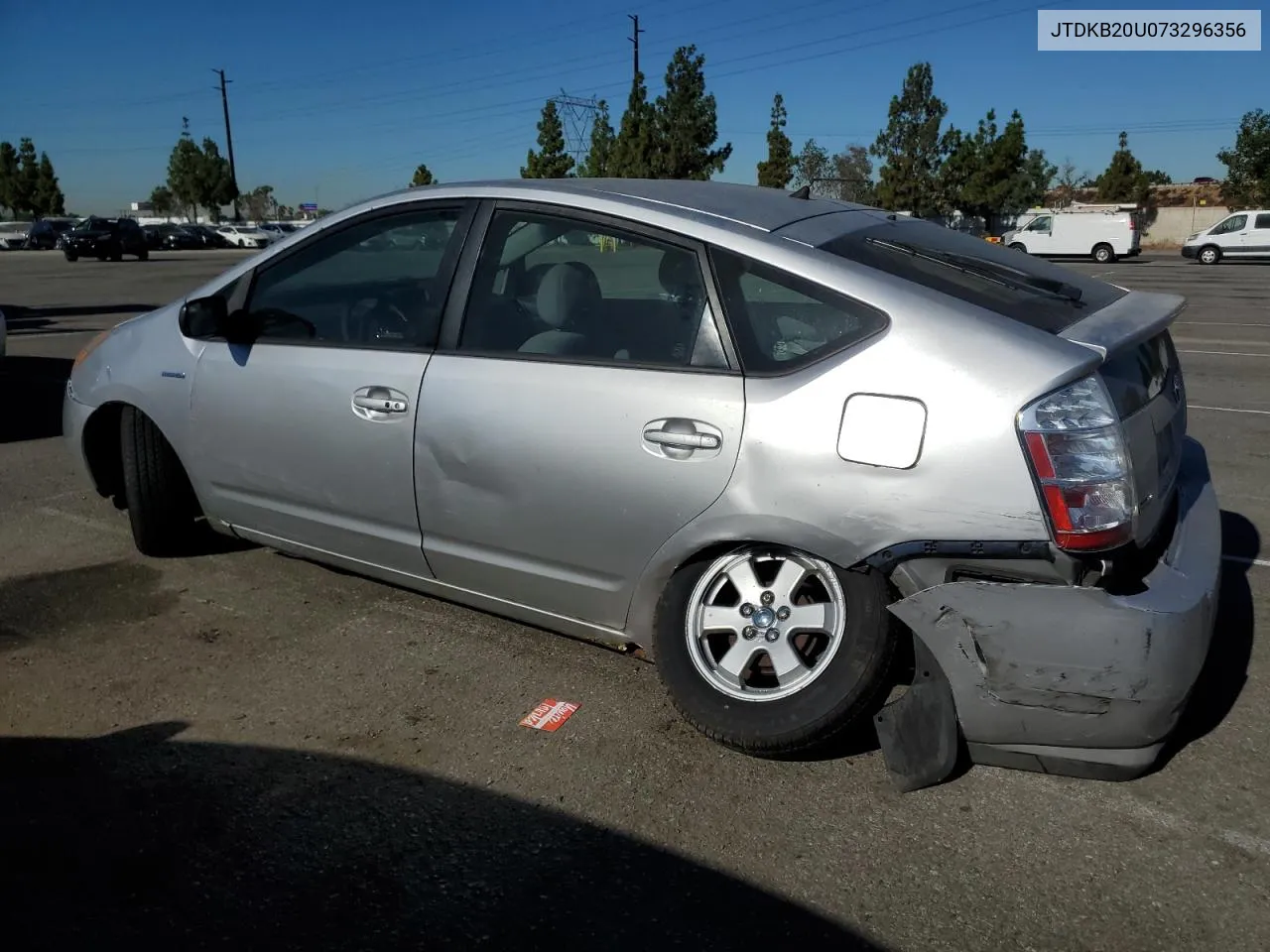 JTDKB20U073296356 2007 Toyota Prius