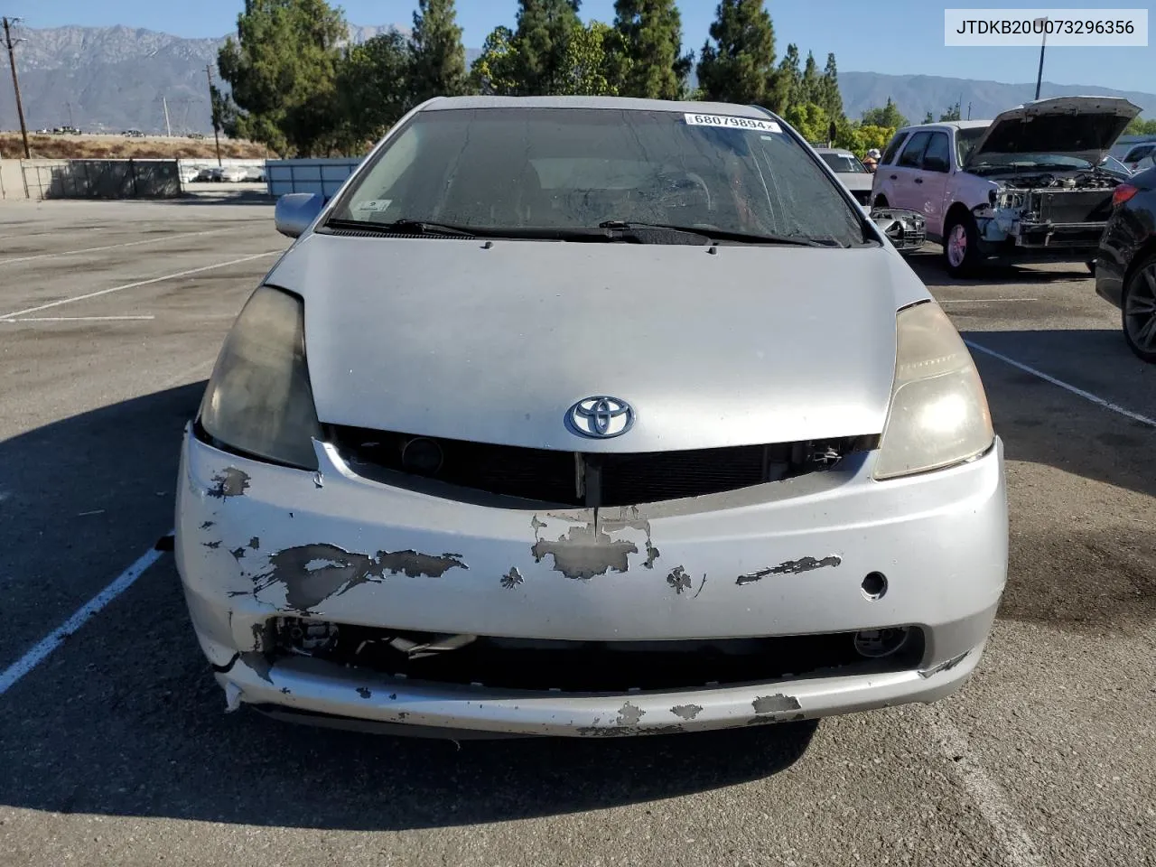 JTDKB20U073296356 2007 Toyota Prius