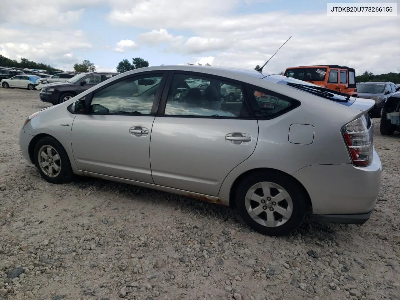 2007 Toyota Prius VIN: JTDKB20U773266156 Lot: 68380694