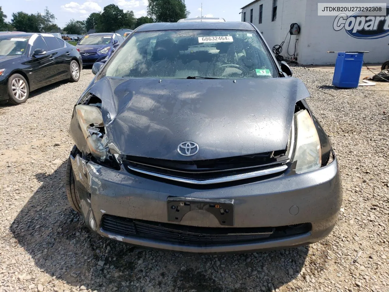 2007 Toyota Prius VIN: JTDKB20U273292308 Lot: 68632464