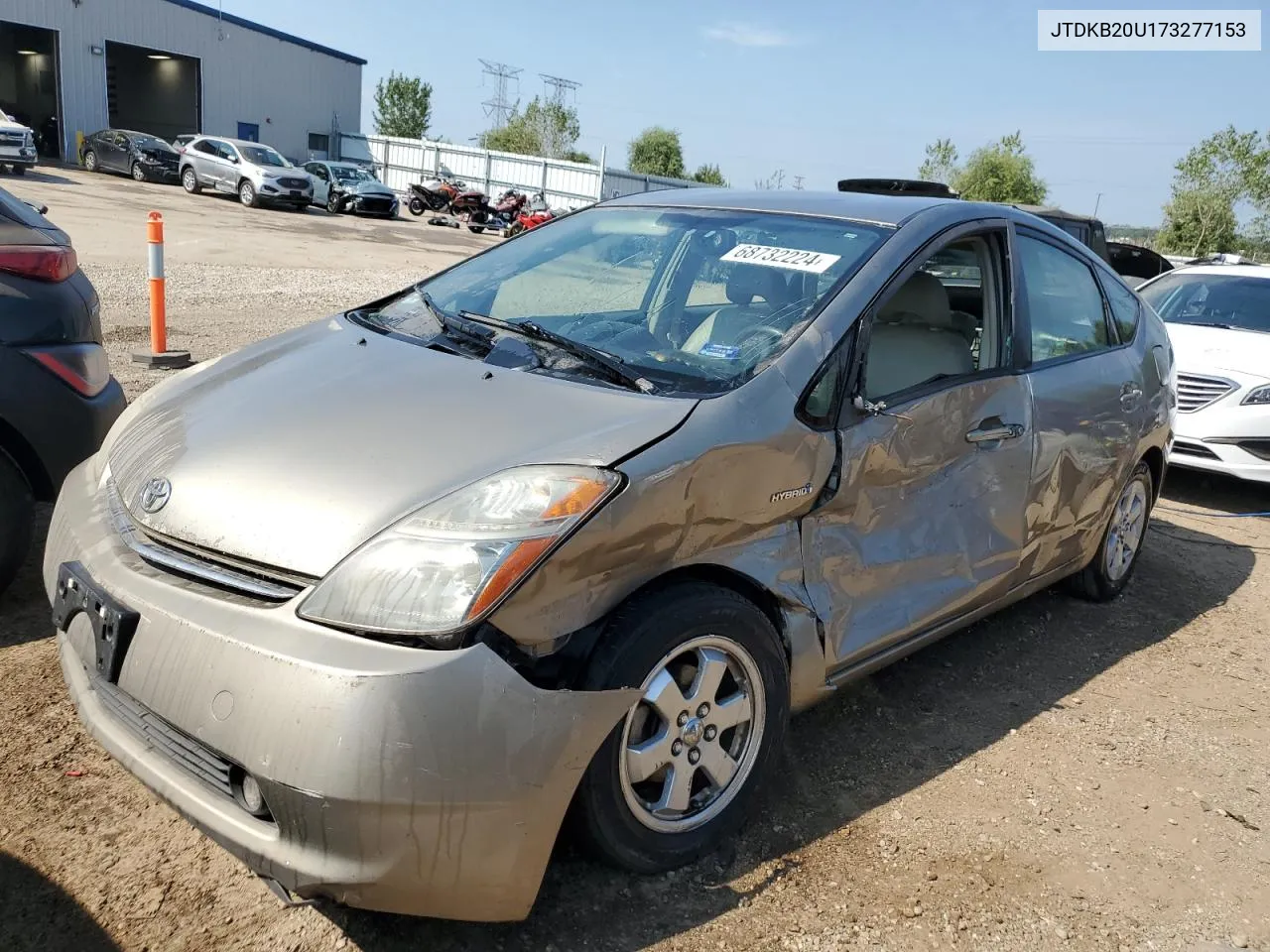 2007 Toyota Prius VIN: JTDKB20U173277153 Lot: 68732224