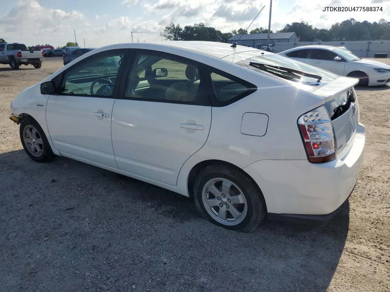 2007 Toyota Prius VIN: JTDKB20U477588374 Lot: 69081074