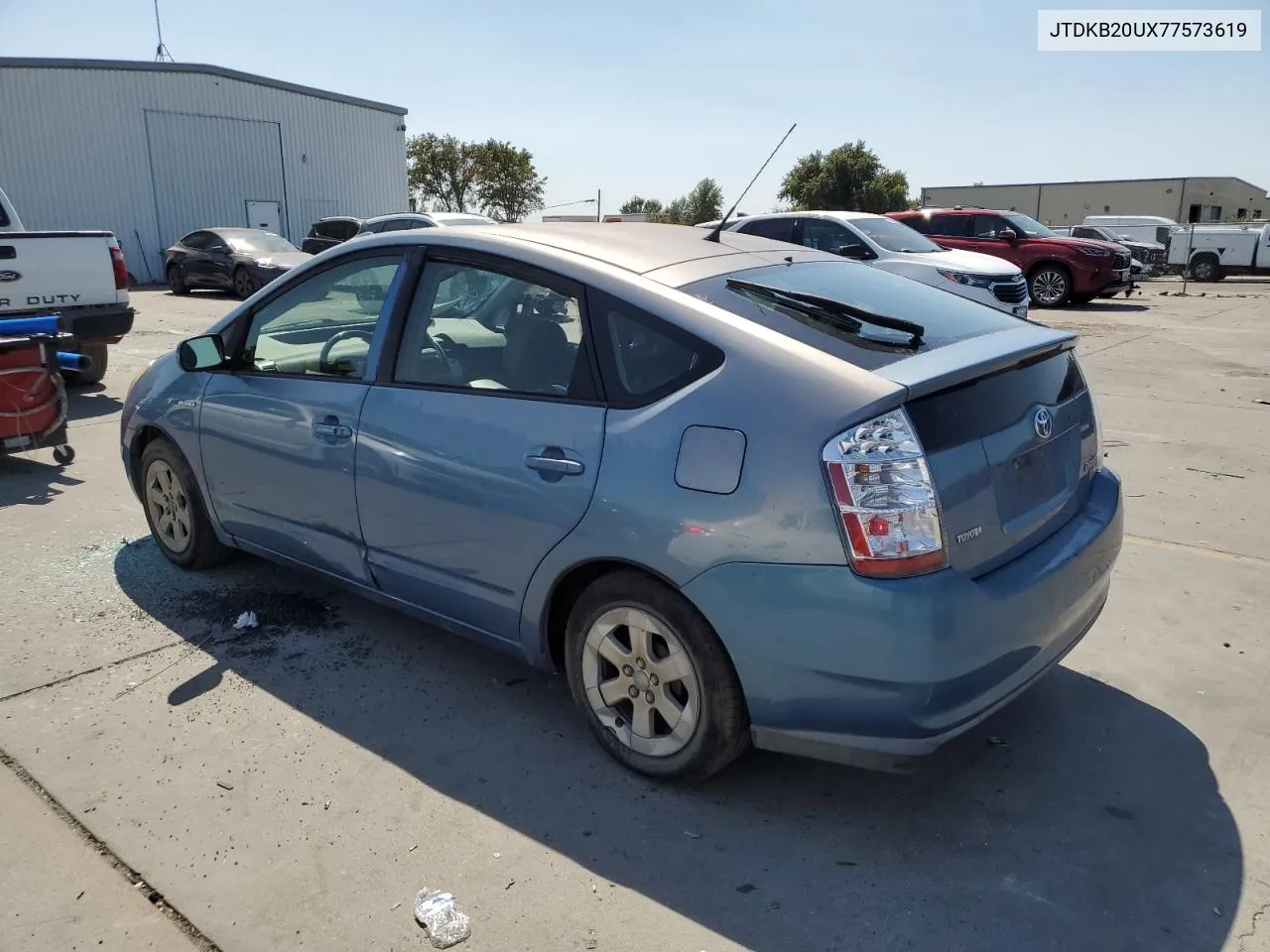 2007 Toyota Prius VIN: JTDKB20UX77573619 Lot: 69453644