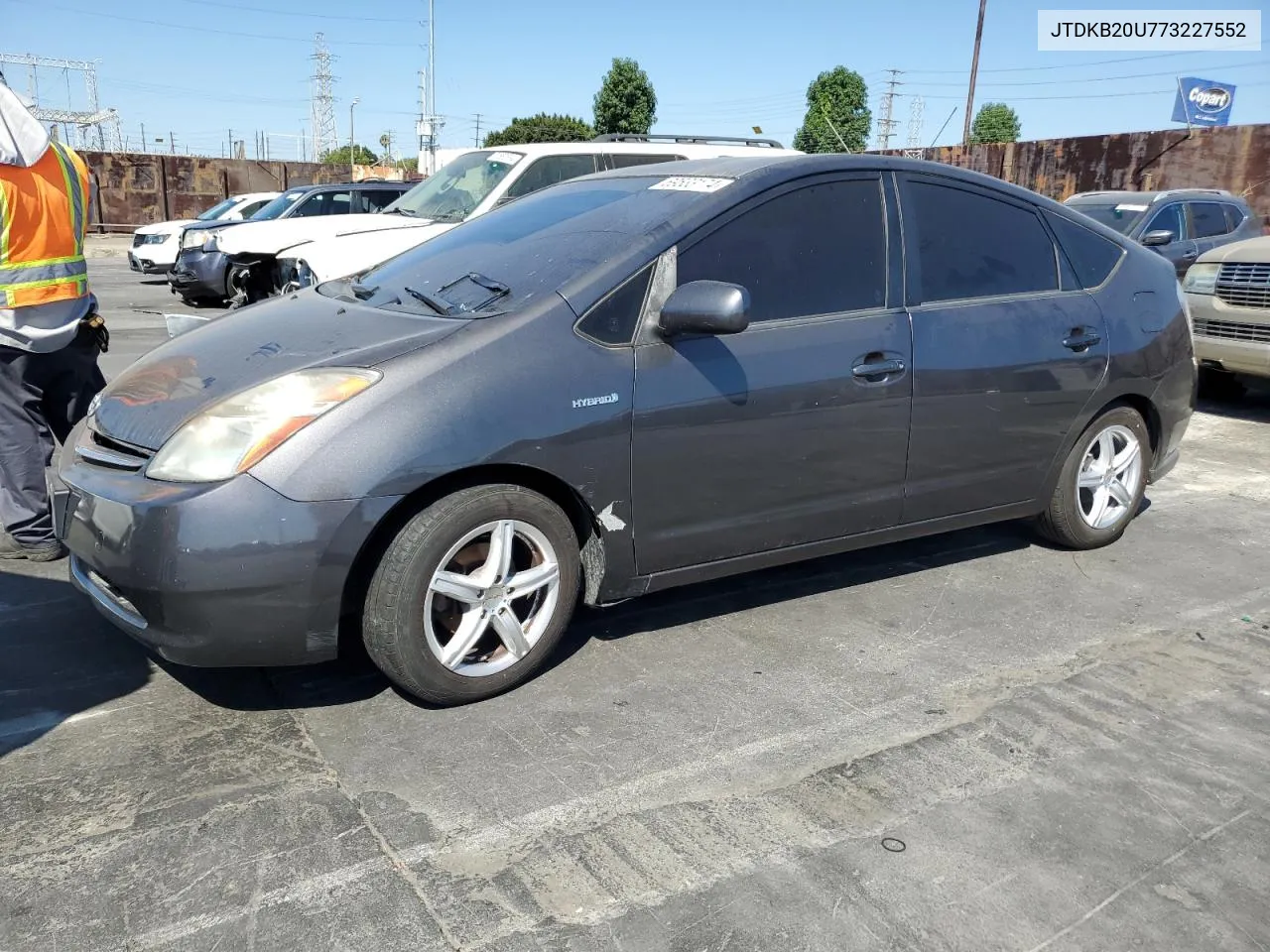 2007 Toyota Prius VIN: JTDKB20U773227552 Lot: 69533174