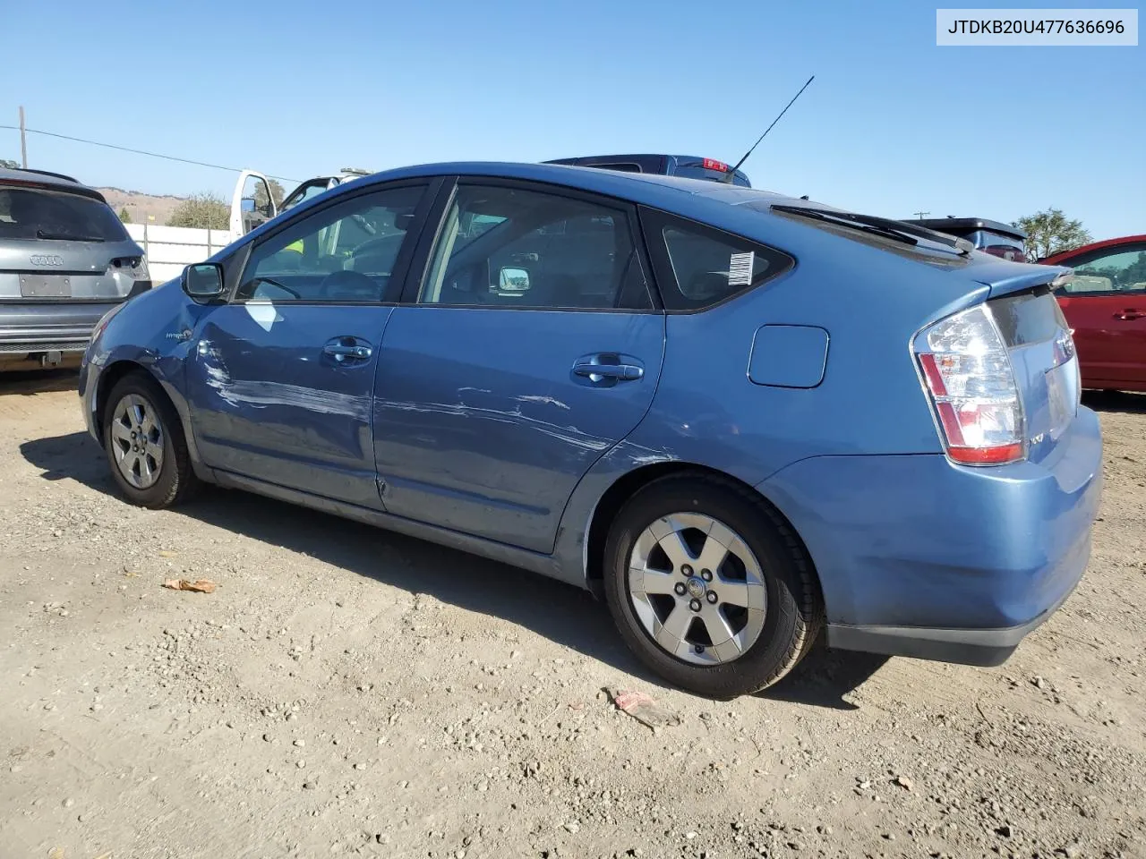 2007 Toyota Prius VIN: JTDKB20U477636696 Lot: 69831124