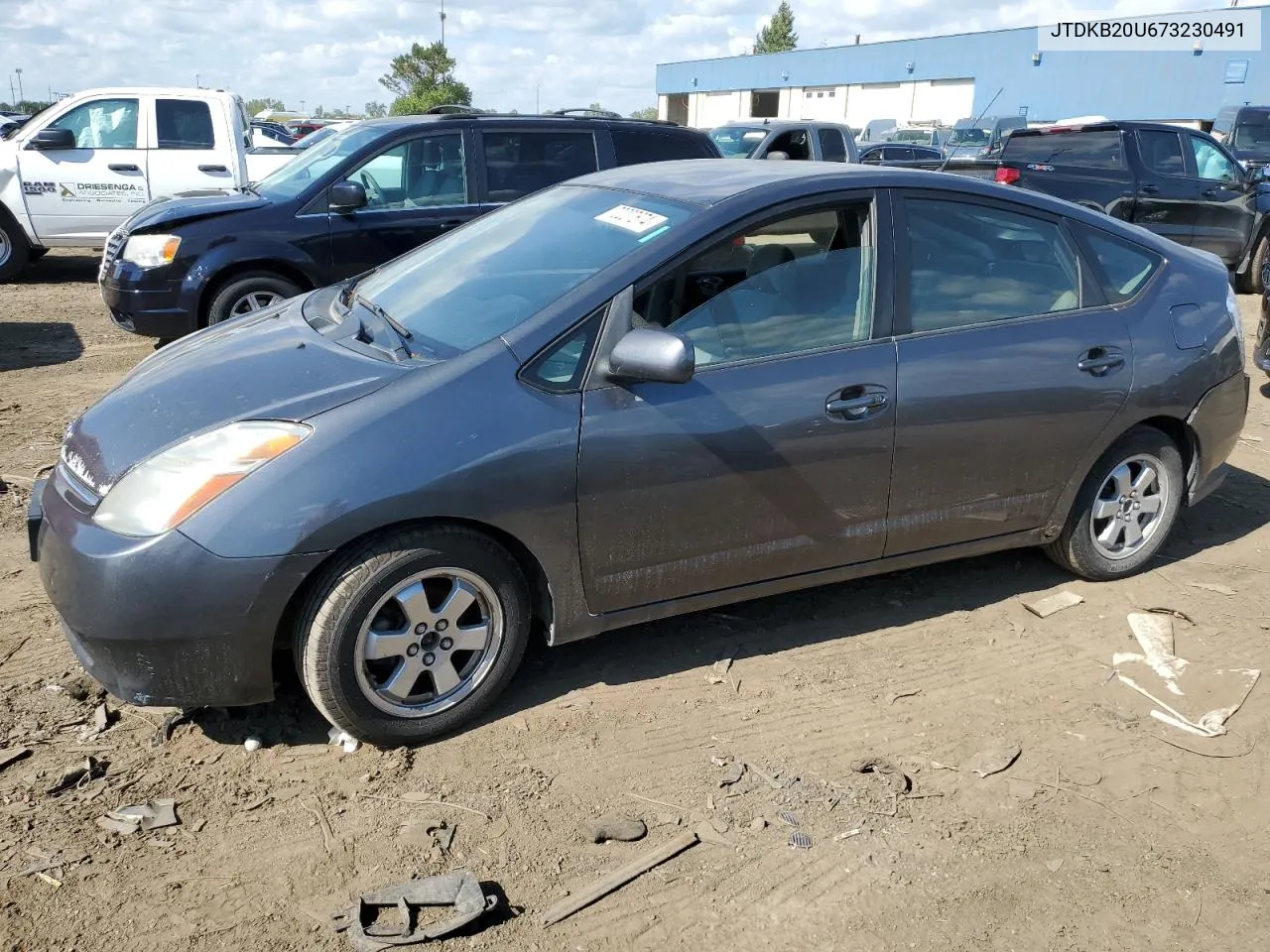 2007 Toyota Prius VIN: JTDKB20U673230491 Lot: 70207674