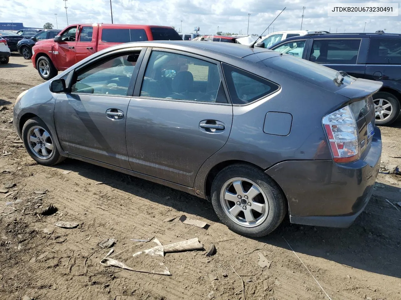 2007 Toyota Prius VIN: JTDKB20U673230491 Lot: 70207674