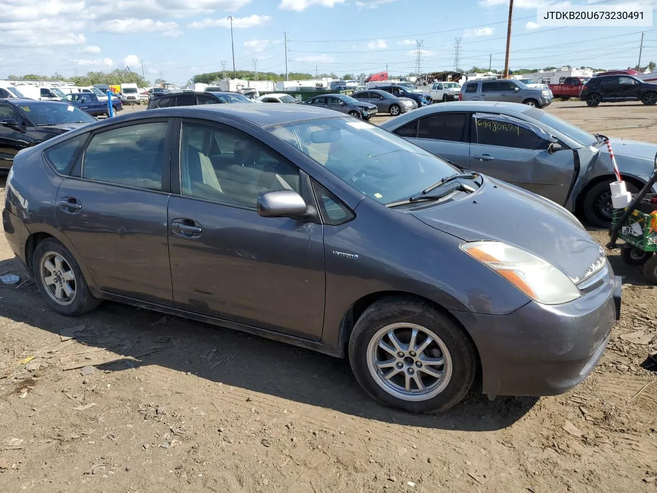 JTDKB20U673230491 2007 Toyota Prius