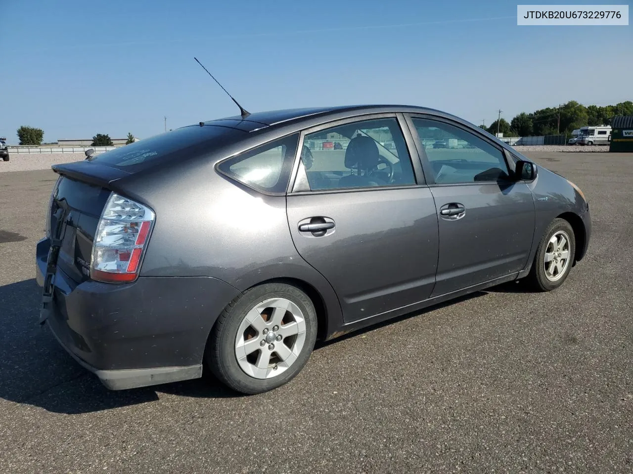 2007 Toyota Prius VIN: JTDKB20U673229776 Lot: 70219744