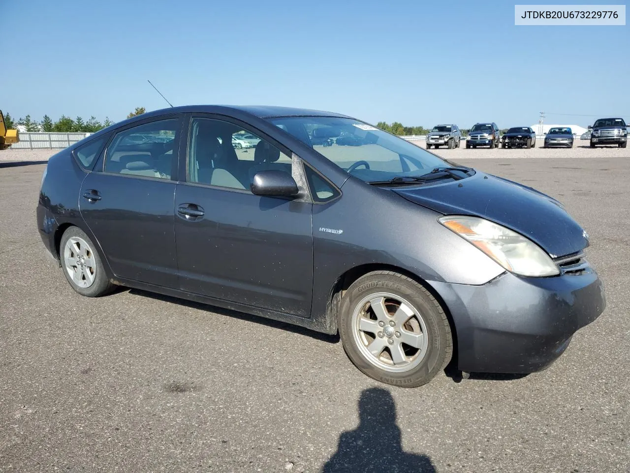 2007 Toyota Prius VIN: JTDKB20U673229776 Lot: 70219744