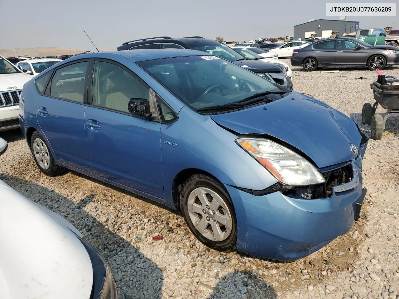 2007 Toyota Prius VIN: JTDKB20U077636209 Lot: 70243534