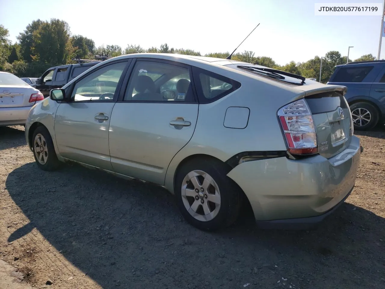 2007 Toyota Prius VIN: JTDKB20U577617199 Lot: 70267694