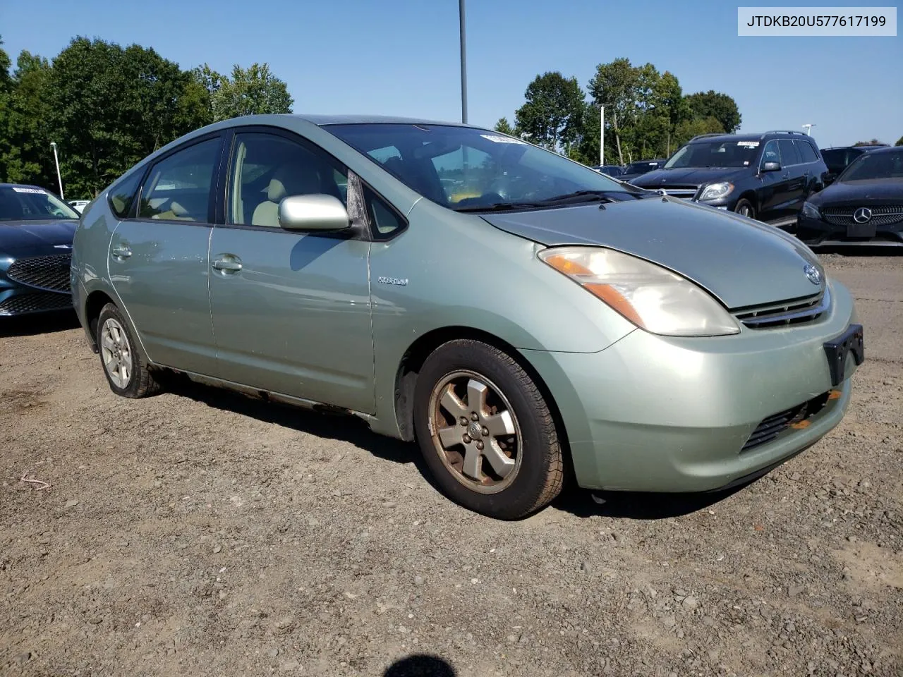 2007 Toyota Prius VIN: JTDKB20U577617199 Lot: 70267694