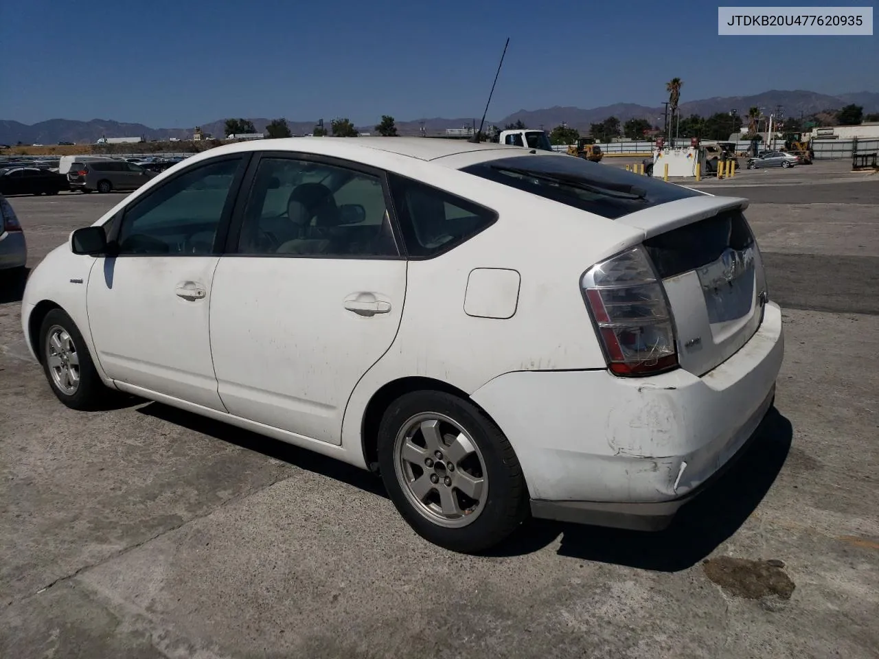 2007 Toyota Prius VIN: JTDKB20U477620935 Lot: 70274634