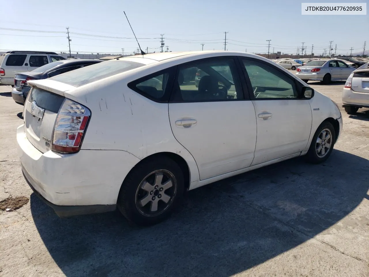 2007 Toyota Prius VIN: JTDKB20U477620935 Lot: 70274634