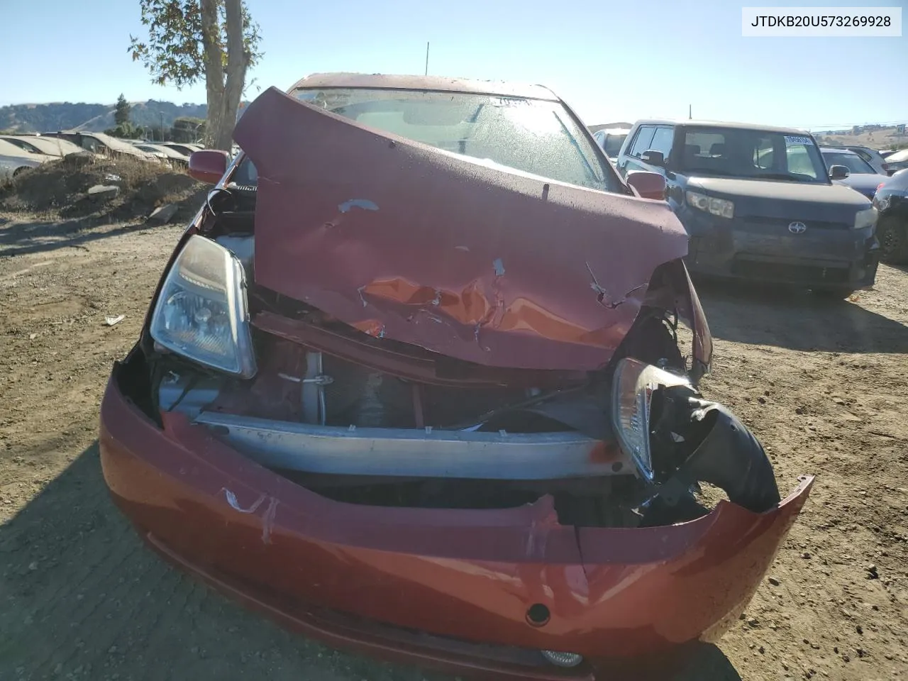 JTDKB20U573269928 2007 Toyota Prius