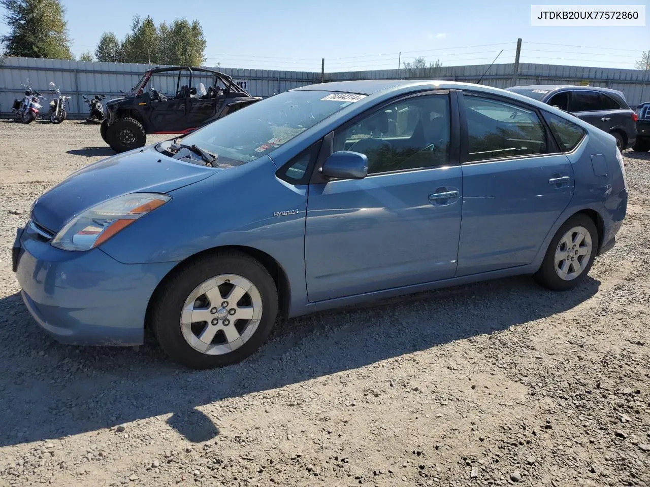 2007 Toyota Prius VIN: JTDKB20UX77572860 Lot: 70344314