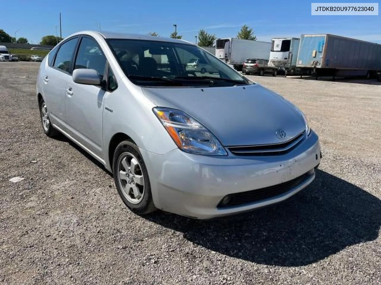 2007 Toyota Prius VIN: JTDKB20U977623040 Lot: 70365284