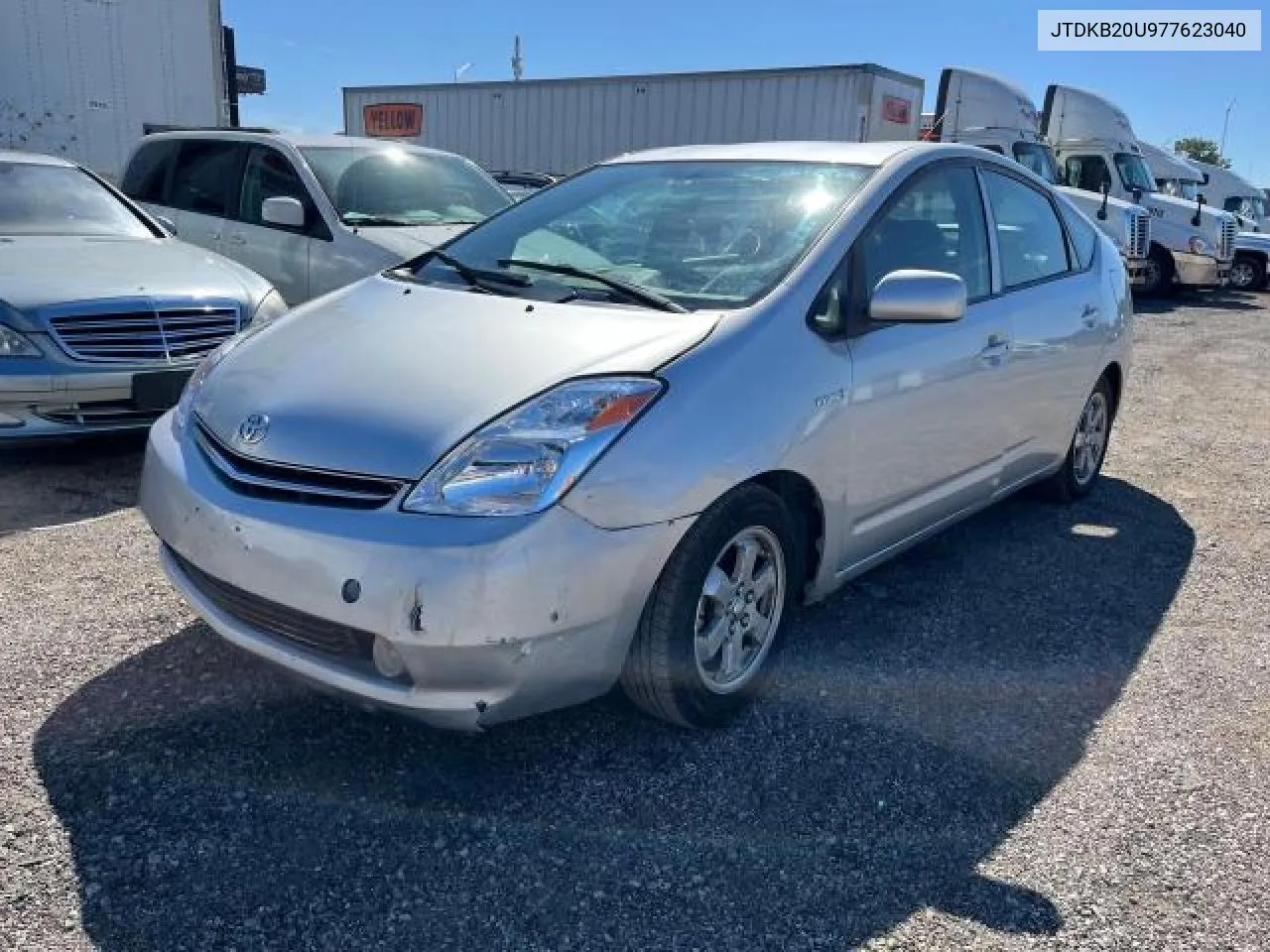 2007 Toyota Prius VIN: JTDKB20U977623040 Lot: 70365284