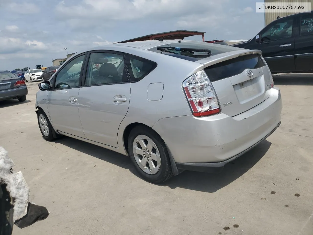 2007 Toyota Prius VIN: JTDKB20U077575931 Lot: 70521094