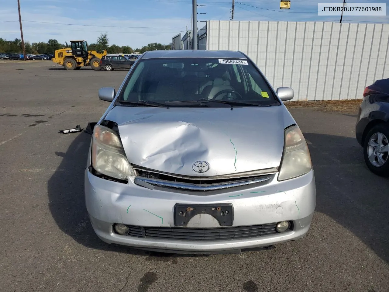 JTDKB20U777601988 2007 Toyota Prius