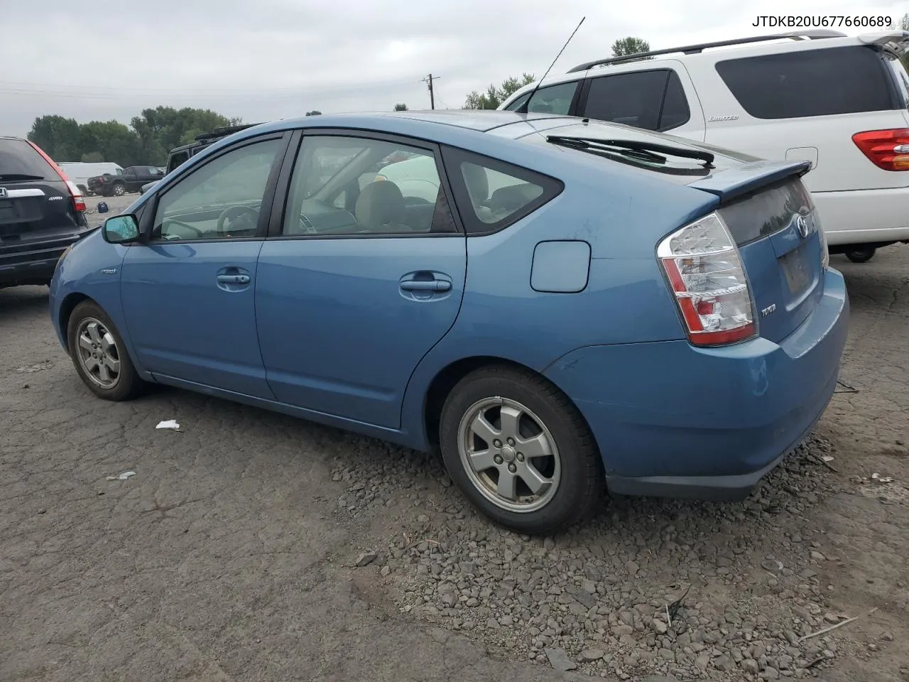 2007 Toyota Prius VIN: JTDKB20U677660689 Lot: 70811644