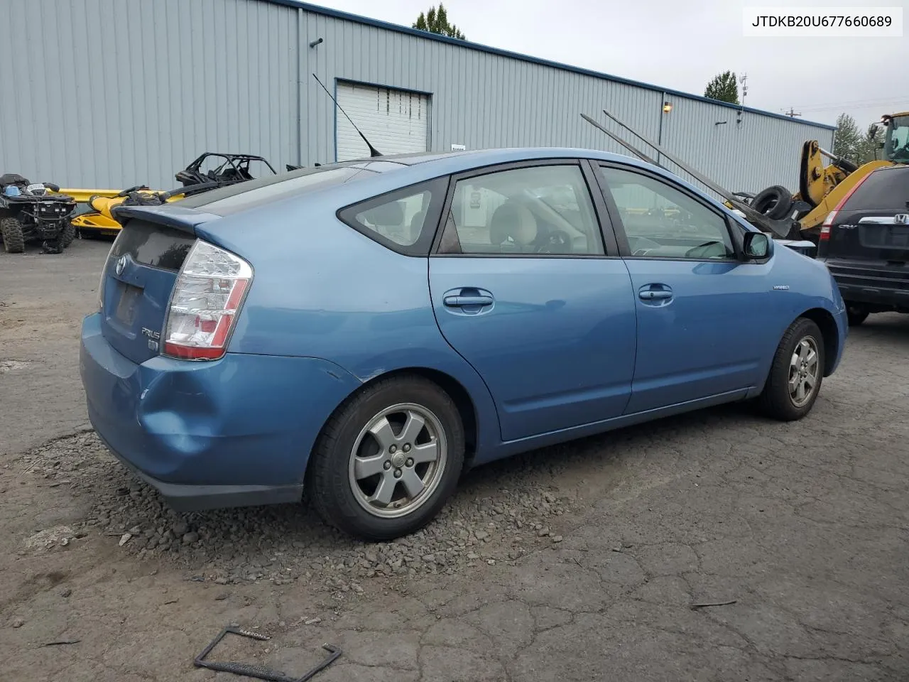 2007 Toyota Prius VIN: JTDKB20U677660689 Lot: 70811644