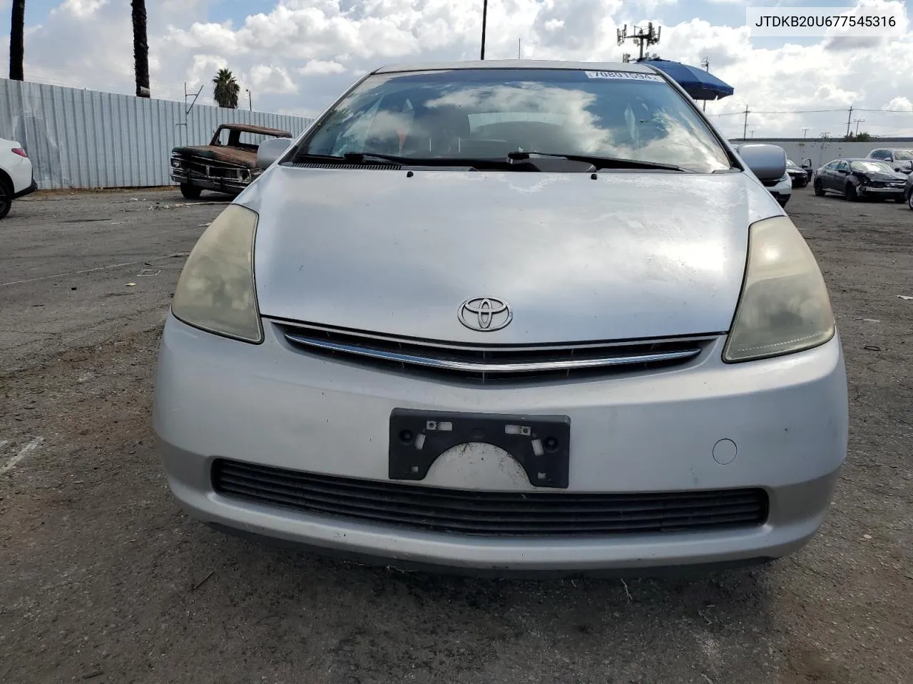 JTDKB20U677545316 2007 Toyota Prius