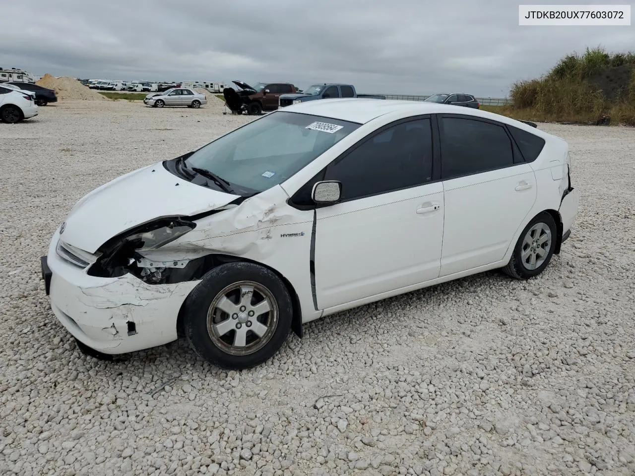 2007 Toyota Prius VIN: JTDKB20UX77603072 Lot: 70909564