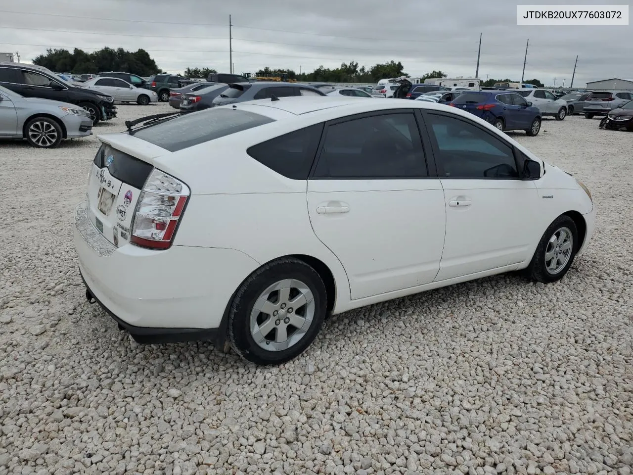 2007 Toyota Prius VIN: JTDKB20UX77603072 Lot: 70909564