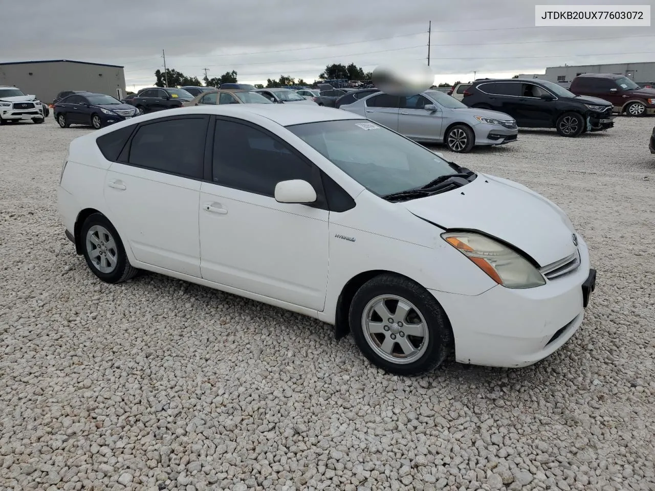 2007 Toyota Prius VIN: JTDKB20UX77603072 Lot: 70909564