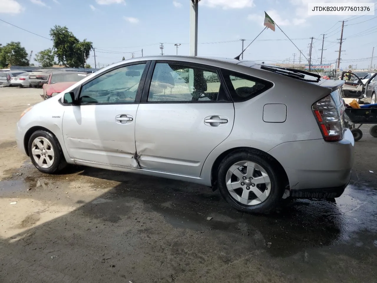 2007 Toyota Prius VIN: JTDKB20U977601376 Lot: 71211014