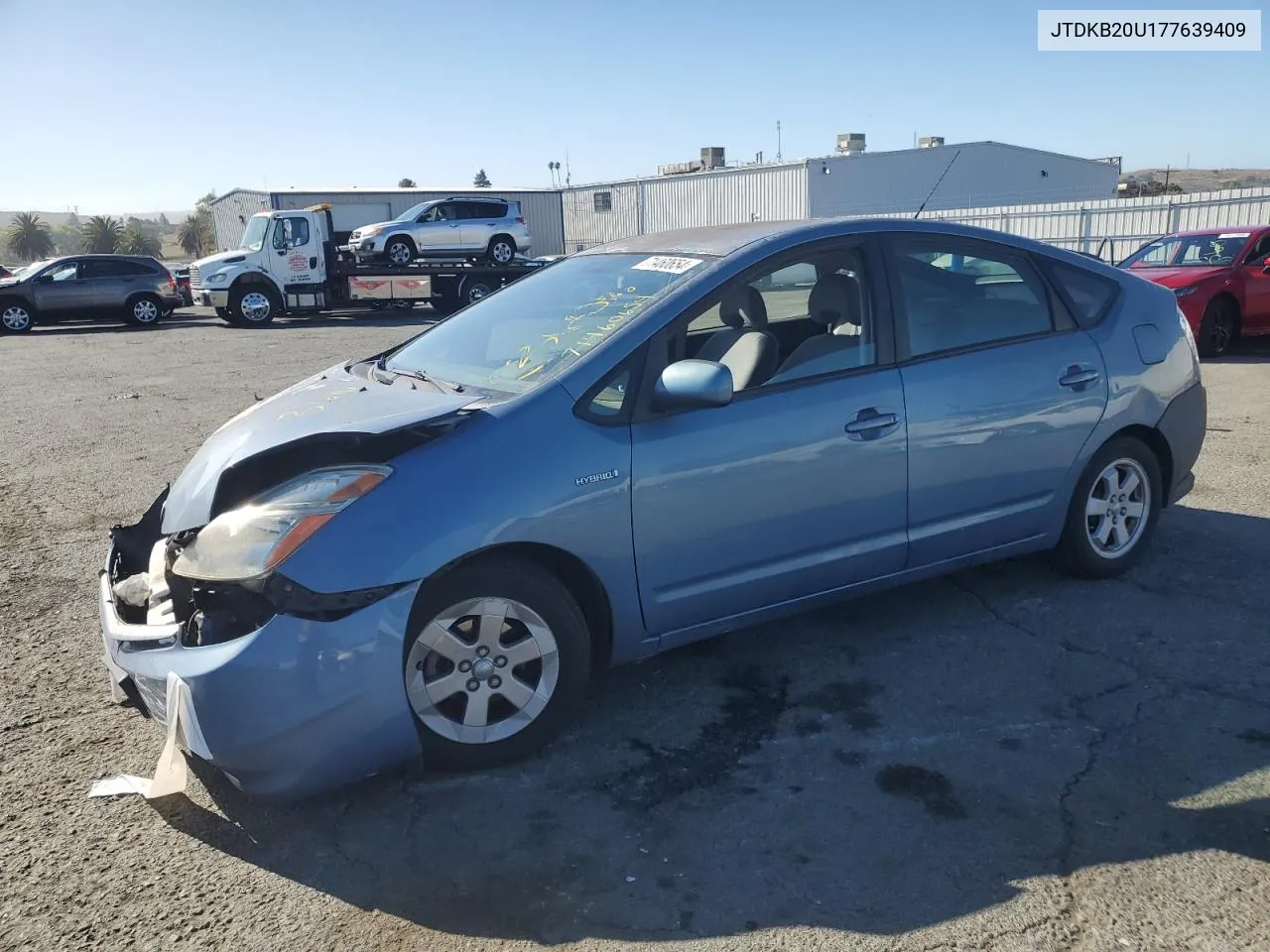 2007 Toyota Prius VIN: JTDKB20U177639409 Lot: 71460654