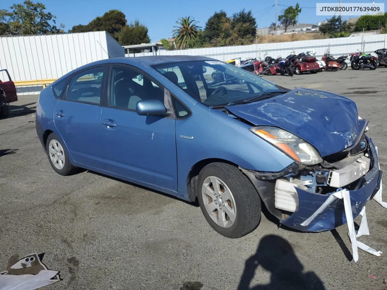 2007 Toyota Prius VIN: JTDKB20U177639409 Lot: 71460654